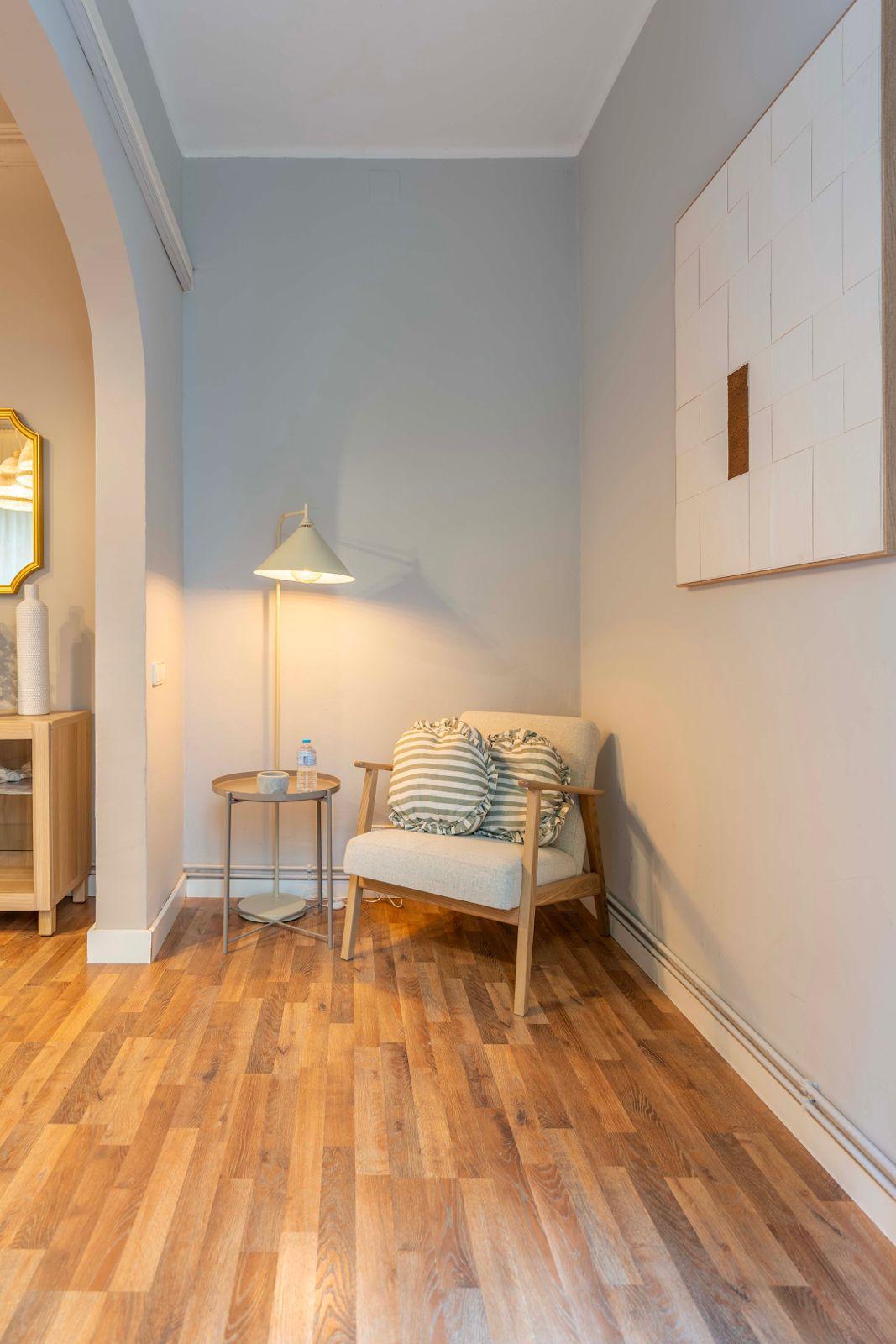 Apartamento con jardín en la Sagrada Familia